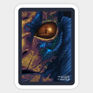 SHape Of Water Sticker